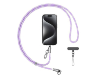 USAMS Smycz kabel do ładowania 30W USB-C Lightning 1.2m fioletowa - 1351116 - zdjęcie 1